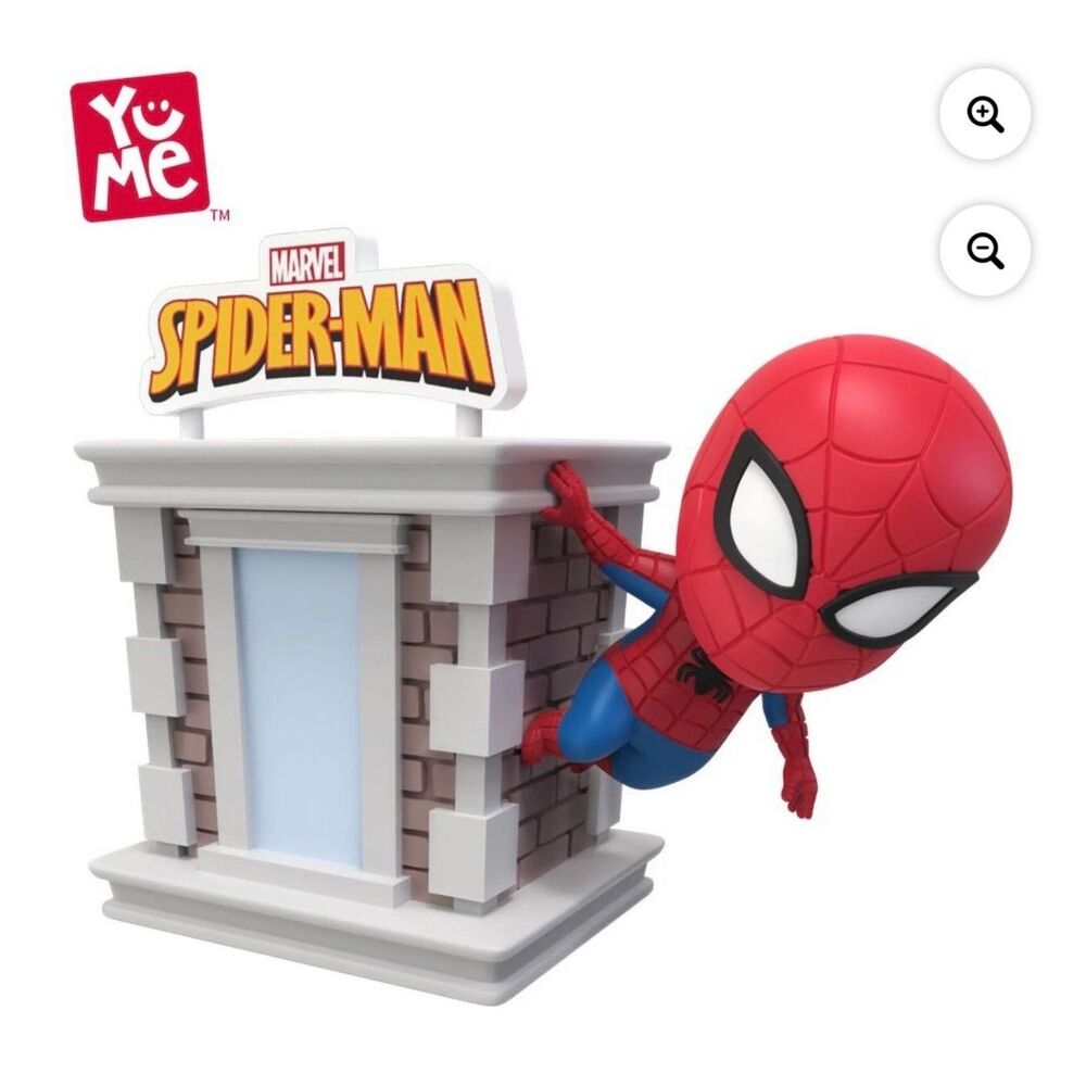YuMe Spider-Man Tower Series Hero Box - SPIDER-MAN 3" NEW IN BOX & SEALED